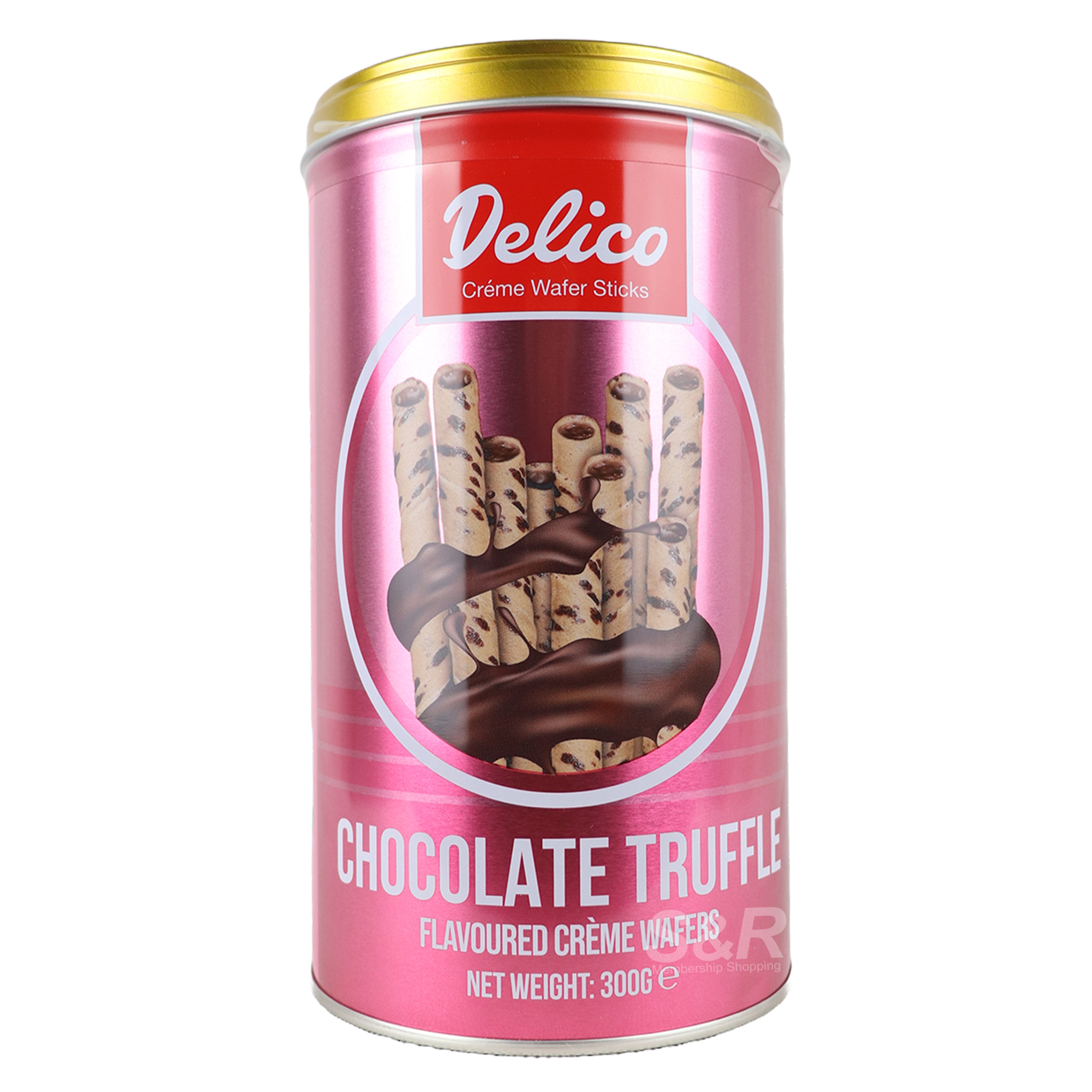 Delico Creme Wafer Sticks Chocolate Truffle 300g